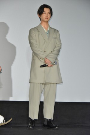 映画『スマホを落としただけなのに　囚われの殺人鬼』初日舞台あいさつに登場した千葉雄大