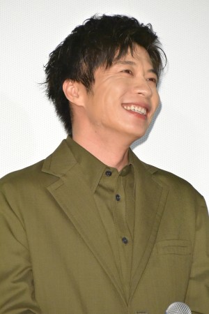映画『スマホを落としただけなのに　囚われの殺人鬼』初日舞台あいさつに登場した田中圭