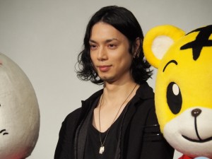 映画しまじろう『しまじろうと　そらとぶふね』舞台挨拶に登場した水嶋ヒロ