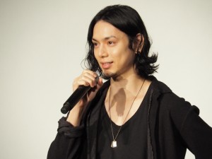 映画しまじろう『しまじろうと　そらとぶふね』舞台挨拶に登場した水嶋ヒロ