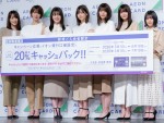 『イオンカード 新生活キャンペーン発表イベント』に登場した欅坂46