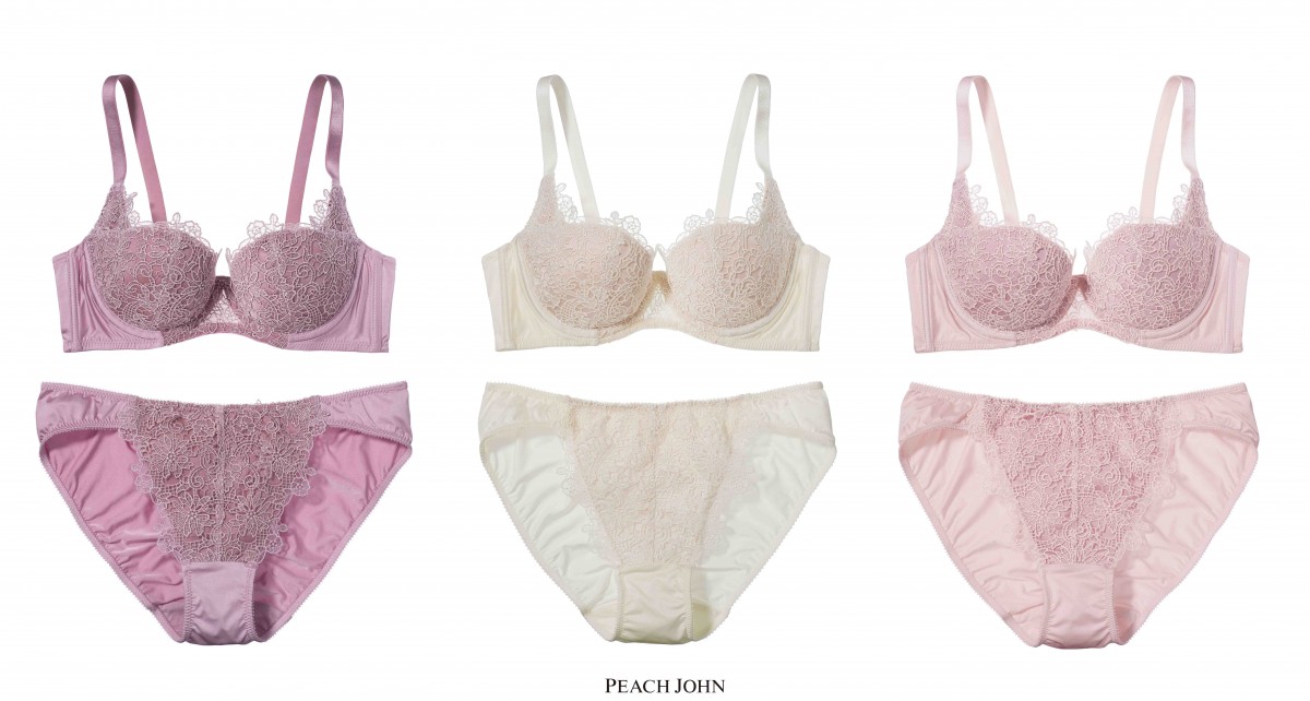 【ピーチ・ジョン】春の新作“Power of PINK”コレクション