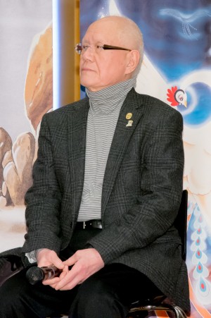 「TEZUKA2020」新作漫画お披露目イベントに登場した、ちばてつや氏