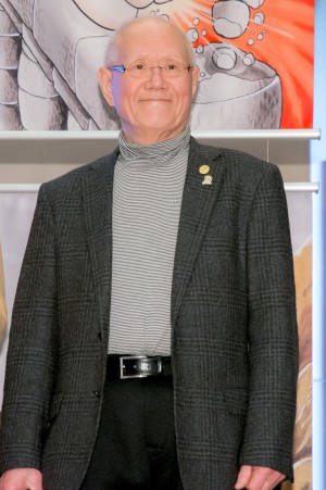 「TEZUKA2020」新作漫画お披露目イベントに登場した、ちばてつや氏