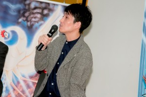 「TEZUKA2020」新作漫画お披露目イベントに登場したカラテカ・矢部太郎