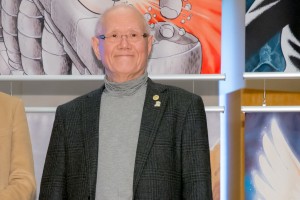 「TEZUKA2020」新作漫画お披露目イベントに登場した、ちばてつや氏