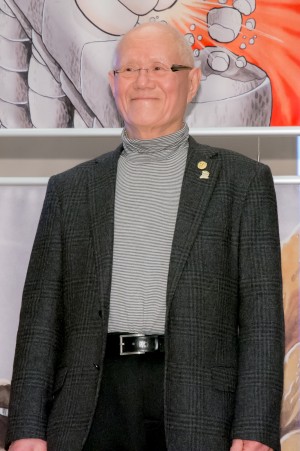 「TEZUKA2020」新作漫画お披露目イベントに登場した、ちばてつや氏