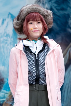 映画『野性の呼び声』公開記念イベントに登場したIMALU