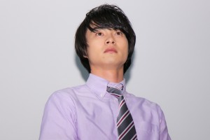 映画『青の生徒会 参る！ season1 花咲く男子たちのかげに』ブレミア先行上映会舞台あいさつに登場した結木滉星