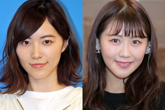 (左から)松井珠理奈、西野未姫