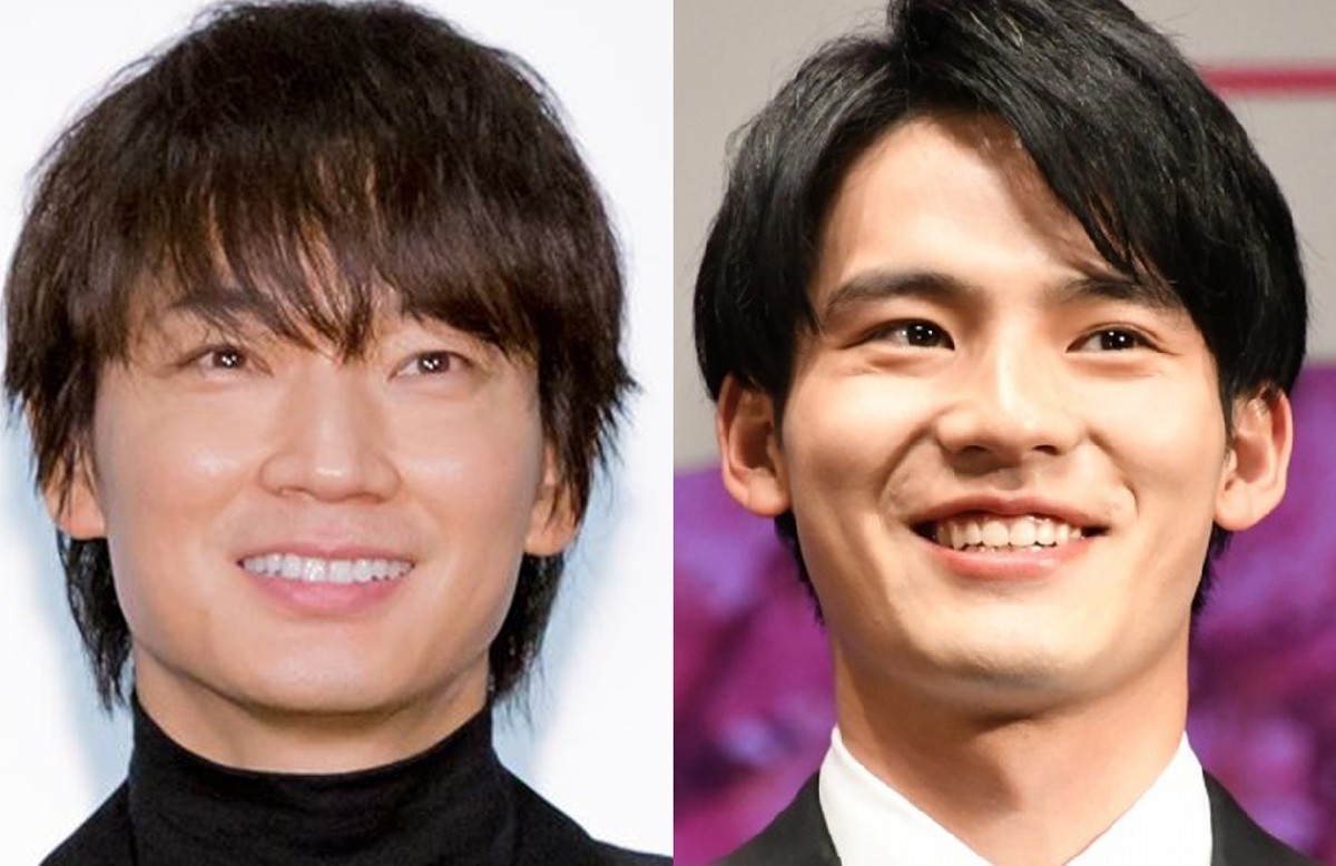 (左から)綾野剛、岡田健史