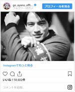 綾野剛撮影の「岡田健史」　※「綾野剛」インスタグラム