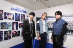 企画展『JO1 museum ～「PRODUCE 101 JAPAN」デビューまでの軌跡～』を訪れたJO1メンバーの様子