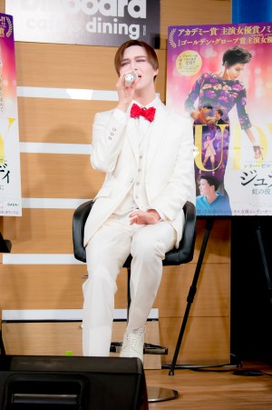 映画『ジュディ 虹の彼方に』公開直前イベントに登場したMatt