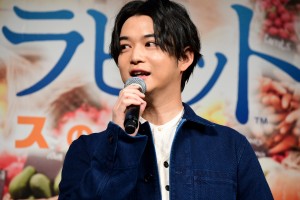 映画『ピーターラビット2／バーナバスの誘惑』日本語吹替版声優発表イベントに登場した千葉雄大