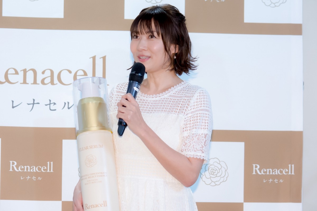 藤崎奈々子、夫との円満な結婚生活を明かす「すごく優しくしてもらっています」