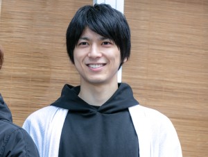 小松準弥、舞台『あずみ～戦国編～』囲み取材の様子