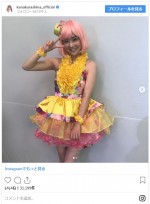 本物のアイドルさながらのかわいさ！ ※「倉科カナ」インスタグラム