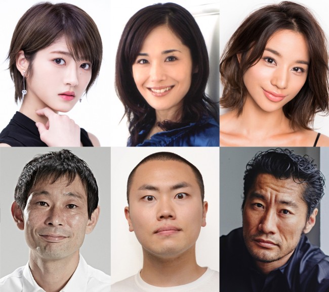火曜ドラマ『私の家政夫ナギサさん』追加キャスト陣(上段左から)若月佑美、富田靖子、高橋メアリージュン、(下段左から)水澤紳吾、岡部大(ハナコ)、平山祐介