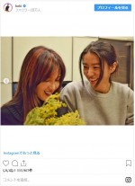 母・工藤静香と水入らず　※「Koki,」インスタグラム