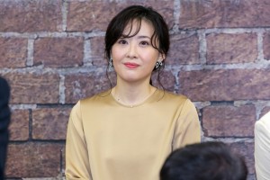 映画『一度も撃ってません』完成報告会に登場した前田亜季