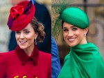 【写真】キャサリン妃＆メーガン妃、式典で色鮮やかなファッションの競演