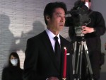 映画『一度死んでみた』大ヒット祈願ミサに登場した堤真一