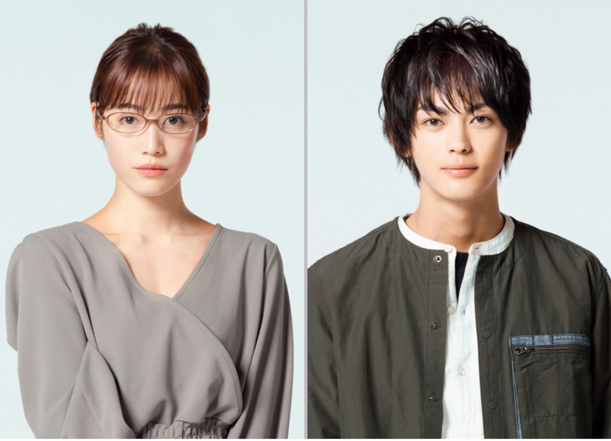 木曜ドラマF『ギルティ~この恋は罪ですか?~』に出演する(左から)中村ゆりか、神尾楓珠