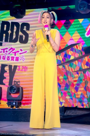 ＜ハーレイ・クイン＞公開直前！“悪カワ”イベントに登場したSHELLY