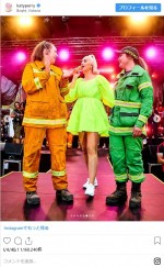 ケイティ・ペリー、オーストラリアの山火事被災地、ビクトリア州ブライトで復興コンサートを開催　※「ケイティ・ペリー」インスタグラム