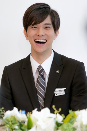 映画『お終活　熟春！人生、百年時代の過ごし方』製作発表記者会見に登場した水野勝