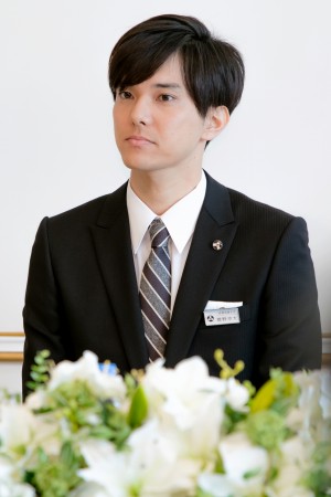 映画『お終活　熟春！人生、百年時代の過ごし方』製作発表記者会見に登場した水野勝