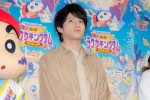 『映画クレヨンしんちゃん 激突！ラクガキングダムとほぼ四人の勇者』公開アフレコイベントに登場した山田裕貴