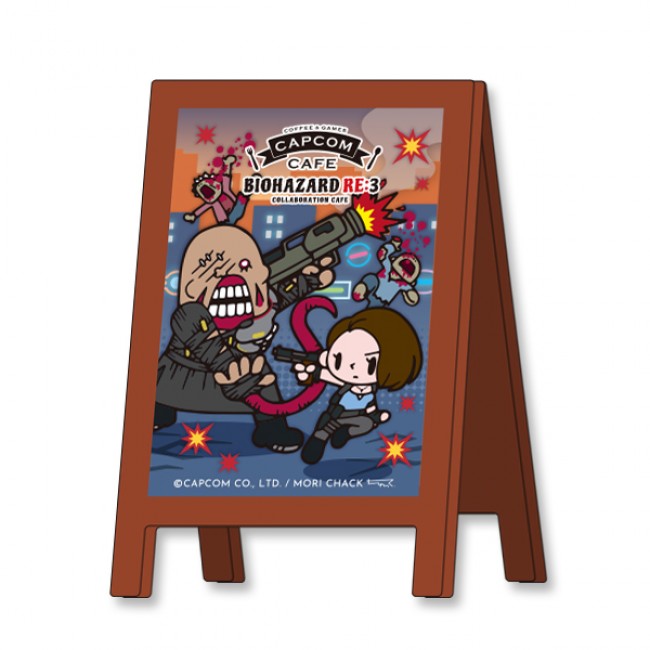 カプコンカフェ バイオハザード RE3 コラボカフェマット コースター 缶バッジ Amazon.co.jp: カプコンカフェ バイオハザード RE3 コラボカフェ