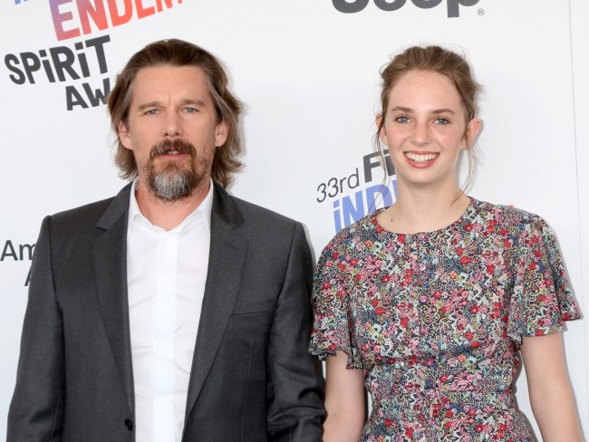 イーサン・ホーク、Ethan Hawke、マヤ・ホーク、Maya Hawke、March 3, 2018