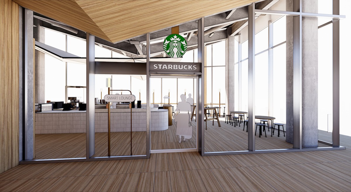 「スターバックス コーヒー 高輪ゲートウェイ駅店」