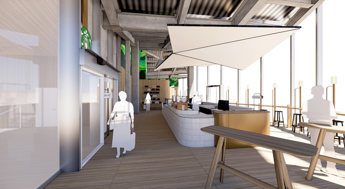 「スターバックス コーヒー 高輪ゲートウェイ駅店」