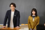 ドラマ『ラーメン大好き小泉さん 二代目！』場面写真（左から）大貫勇輔、桜田ひより