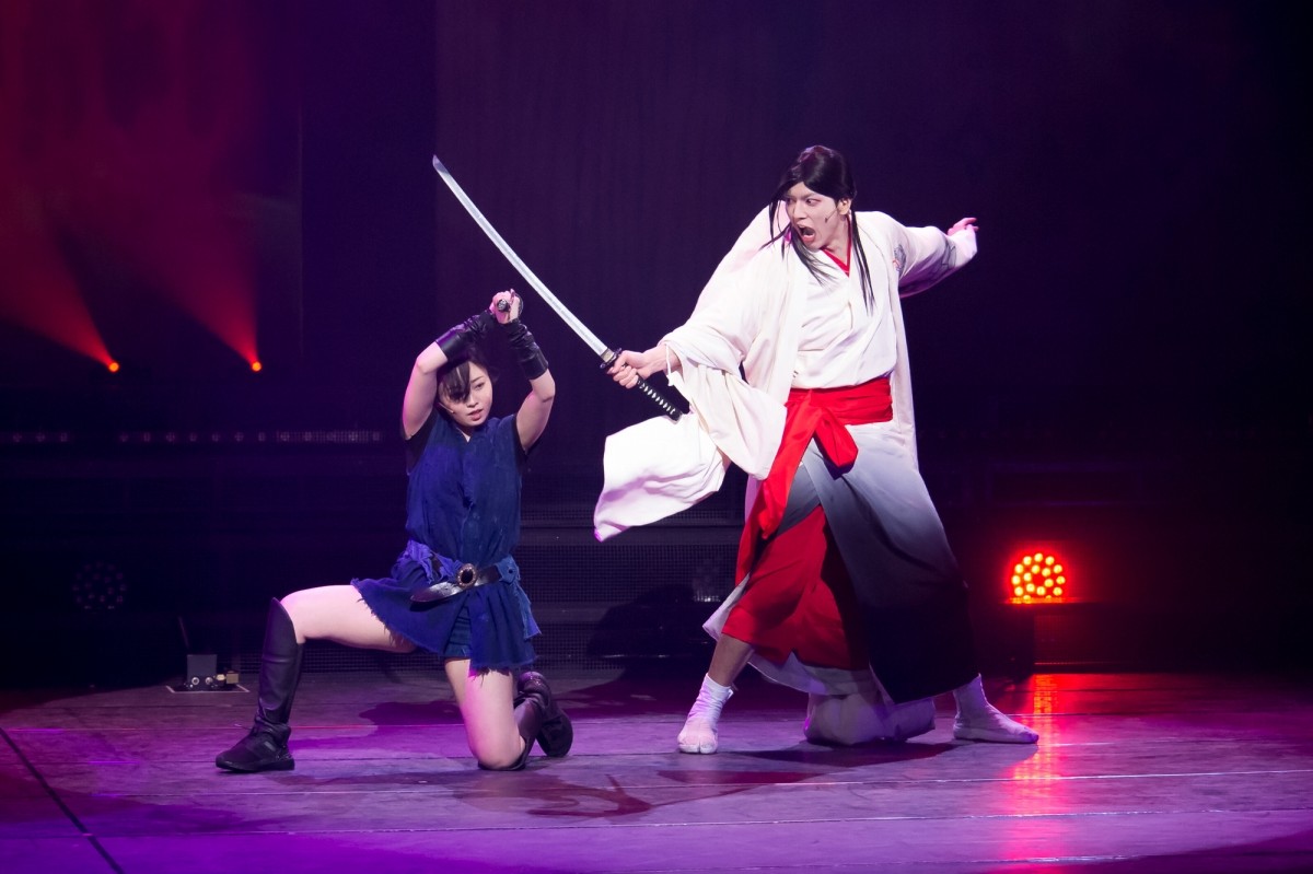 今泉佑唯、『あずみ～戦国編～』ゲネプロで強い眼差しと迫力たっぷりの殺陣披露