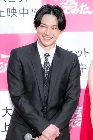 『一度死んでみた』公開初日記念イベントに出席した吉沢亮