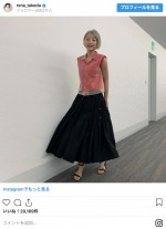 武田玲奈が突如金髪に！ ※「武田玲奈」インスタグラム