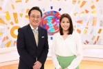 『めざましテレビ』代表カット（左から）三宅正治（フジテレビアナウンサー）、永島優美（フジテレビアナウンサー）