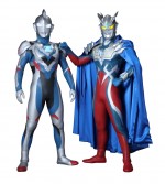 テレビシリーズ『ウルトラマンZ』に登場する（左から）ウルトラマンゼット、ウルトラマンゼロ