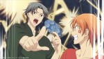 テレビアニメ『フルーツバスケット』2nd seasonでの紫呉と夾の場面写真