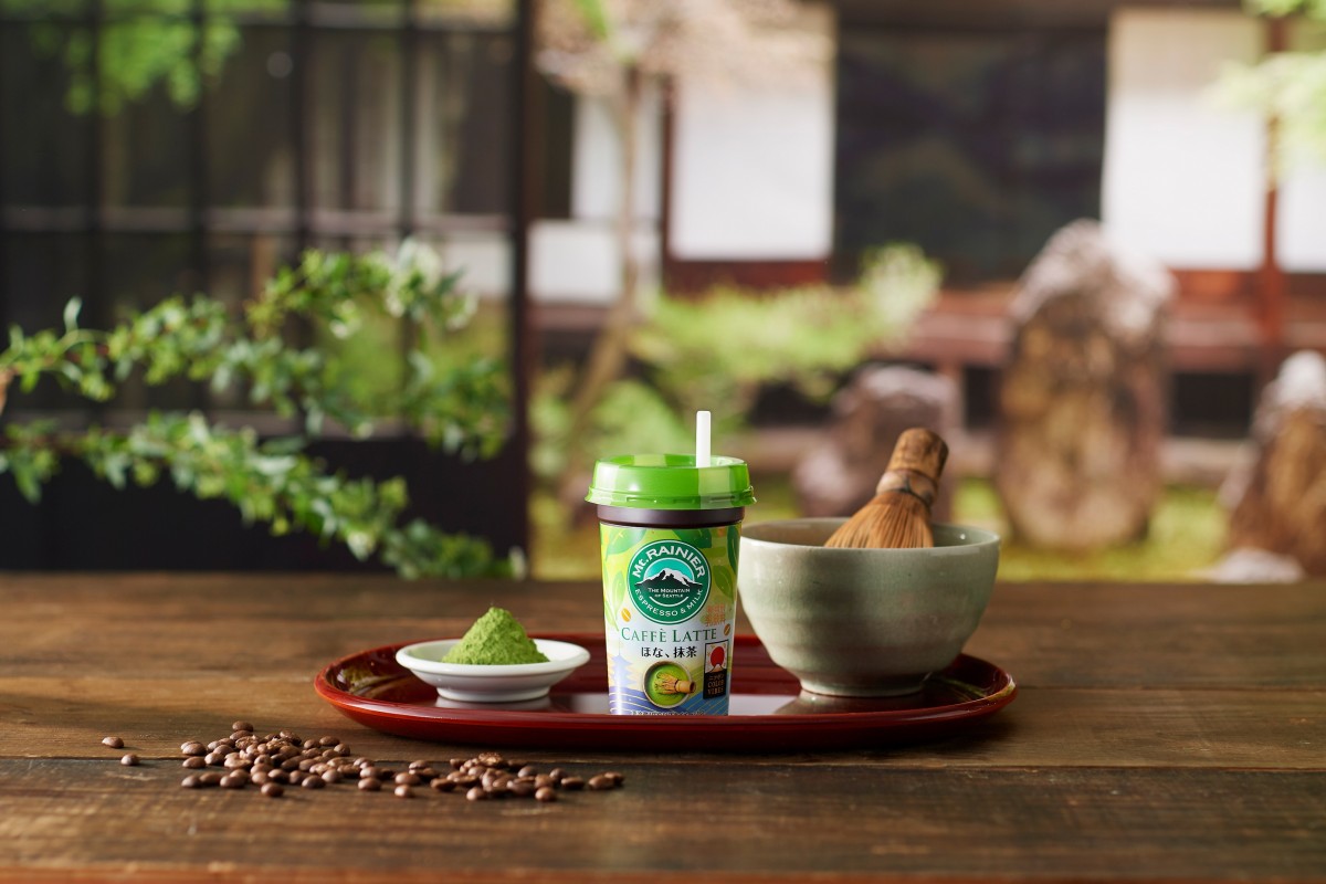 「マウントレーニア カフェラッテ　ほな、抹茶」