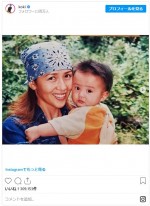Koki,、母・工藤静香の誕生日を祝して投稿した母娘ショット　※「Koki,」インスタグラム