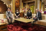 NHK BSプレミアム『The Covers』での（左から）リリー・フランキー、池田エライザ、宮本浩次、松本隆