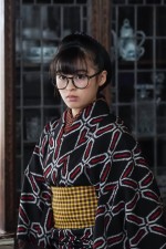 【写真】「森七菜」インスタグラムより　梅の衣装でオフショット