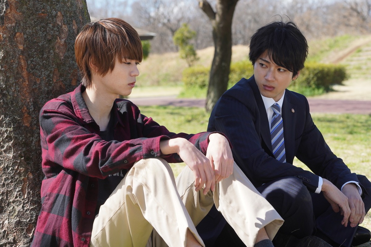 ドラマ『特捜9』シーズン3(2020年4月期)第4話での(左から)小原唯和、山田裕貴