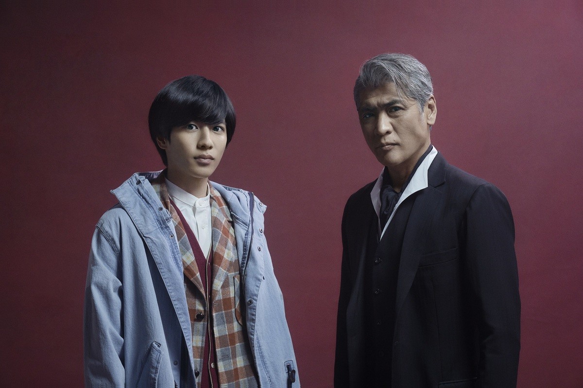 (左から)新火9ドラマ『探偵・由利麟太郎』出演の志尊淳、主演の吉川晃